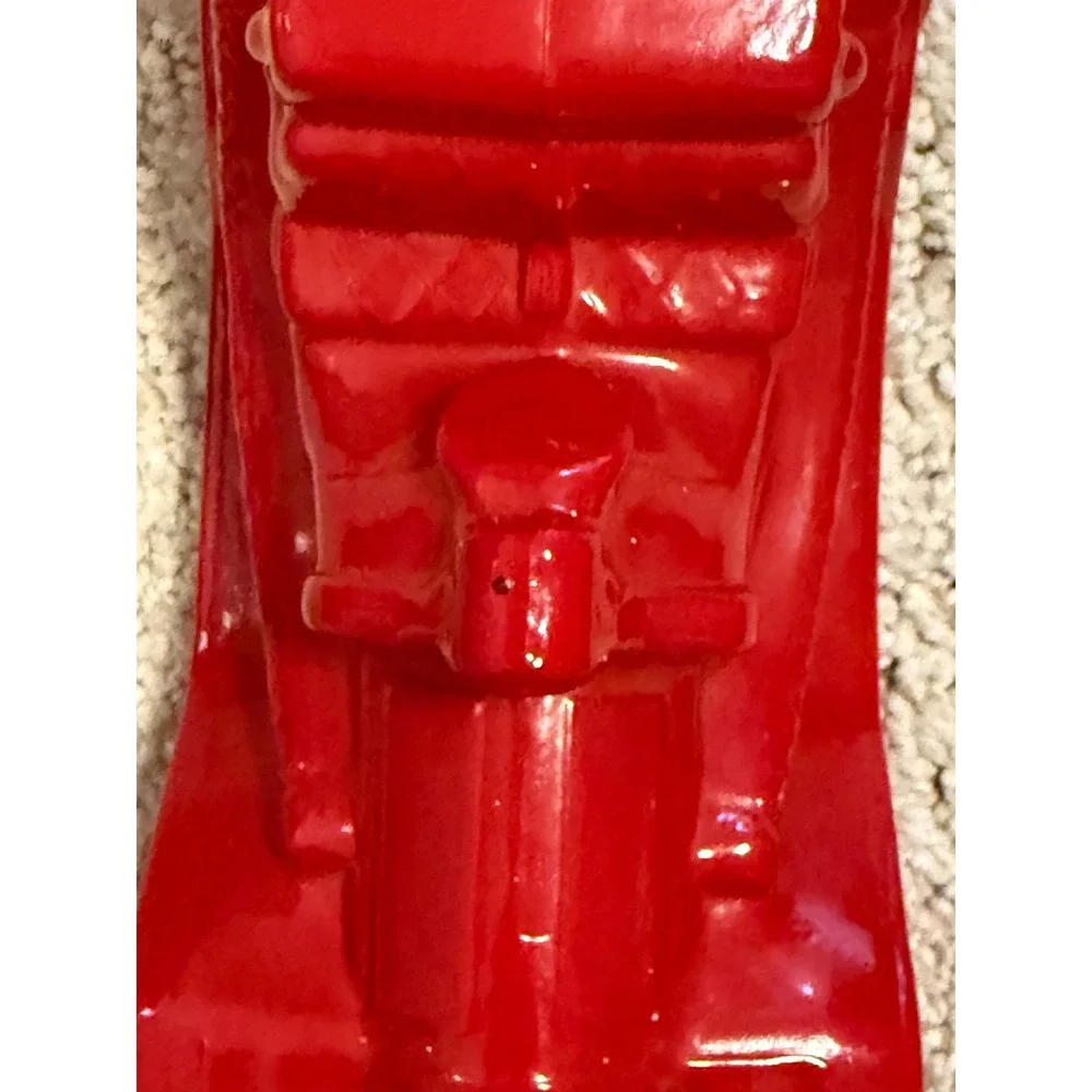 Avon After Shave Decanter Set Mens 6oz Red Black Good Vintage Touring Car